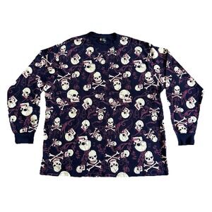 High Cross Society Skull Sweatshirt Unisex Size 4XL